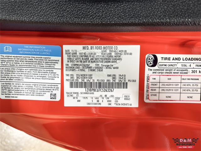 2012 Ford Mustang (CC-2106476) for sale in Glen Ellyn, Illinois