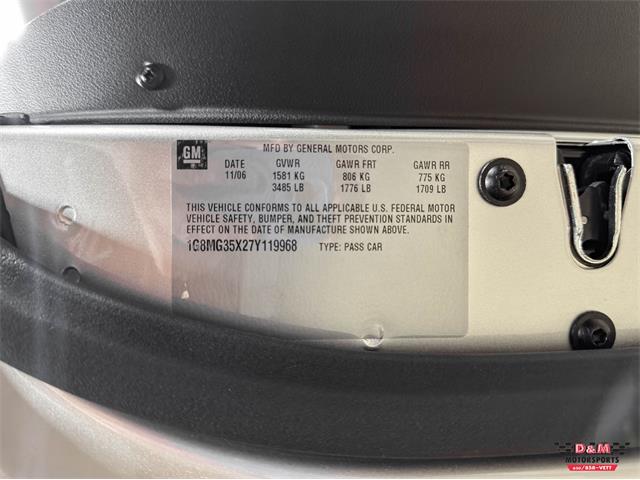 2007 Saturn Sky (CC-2106478) for sale in Glen Ellyn, Illinois