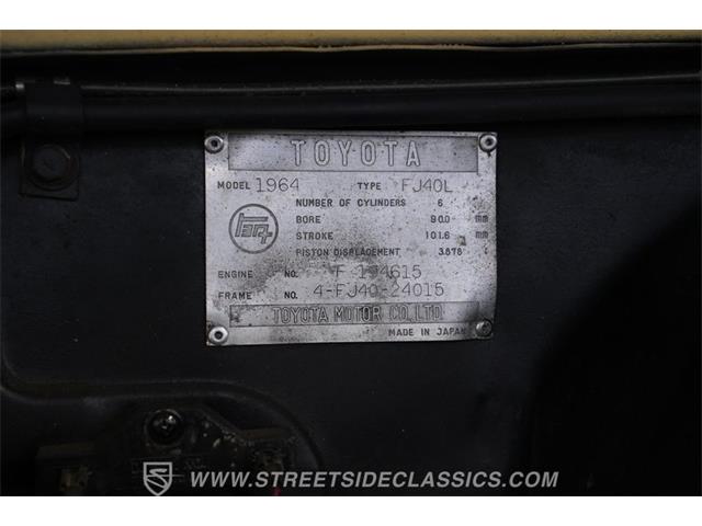 1964 Toyota Land Cruiser (CC-2106794) for sale in Concord, North Carolina