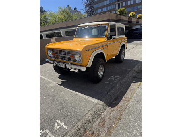 1972 Ford Bronco (CC-2100680) for sale in Vancouver , British Columbia