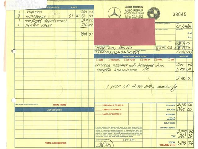 1988 Mercedes-Benz 560SEL (CC-2106803) for sale in Beverly Hills, California