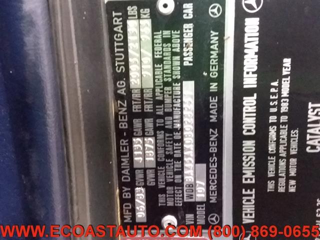 1983 Mercedes-Benz 380 (CC-2106911) for sale in Bedford, Virginia