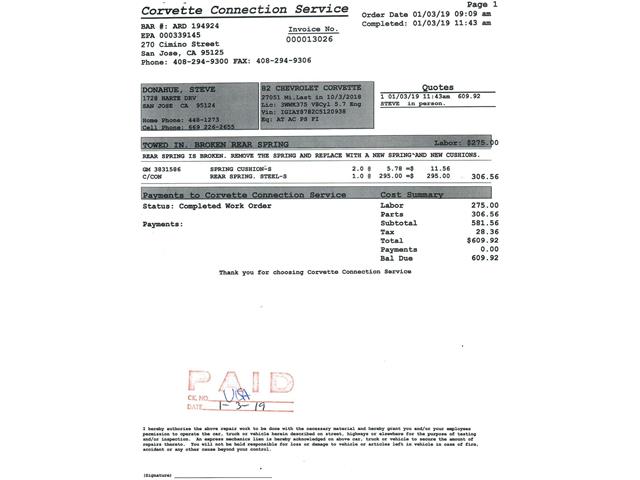 1982 Chevrolet Corvette (CC-2107038) for sale in Beverly Hills, California