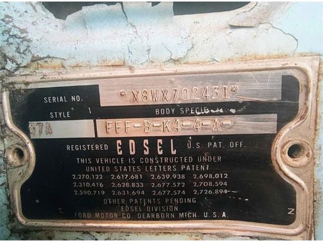 1958 Edsel Corsair (CC-2107059) for sale in Cadillac, Michigan