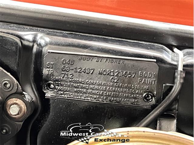 1968 Chevrolet Camaro (CC-2107123) for sale in Alsip, Illinois