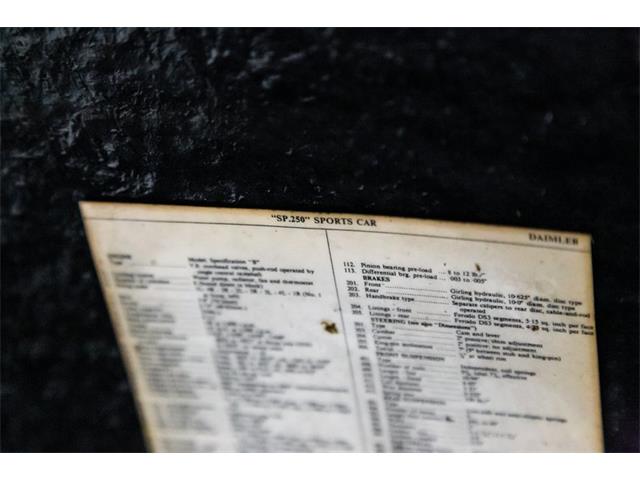 1961 Daimler SP250 (CC-2107150) for sale in Lebanon, Tennessee