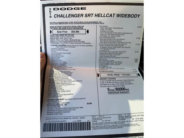 2019 Dodge Challenger (CC-2107178) for sale in Springfield, Massachusetts