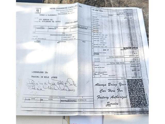 1988 Cadillac DeVille (CC-2107241) for sale in Hingham, Massachusetts