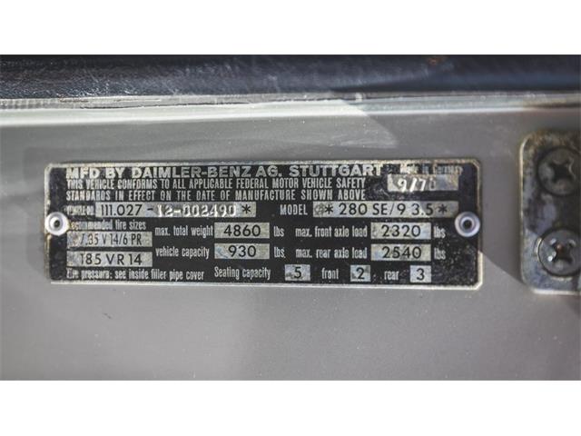 1971 Mercedes-Benz 280 (CC-2107332) for sale in Newport, Rhode Island