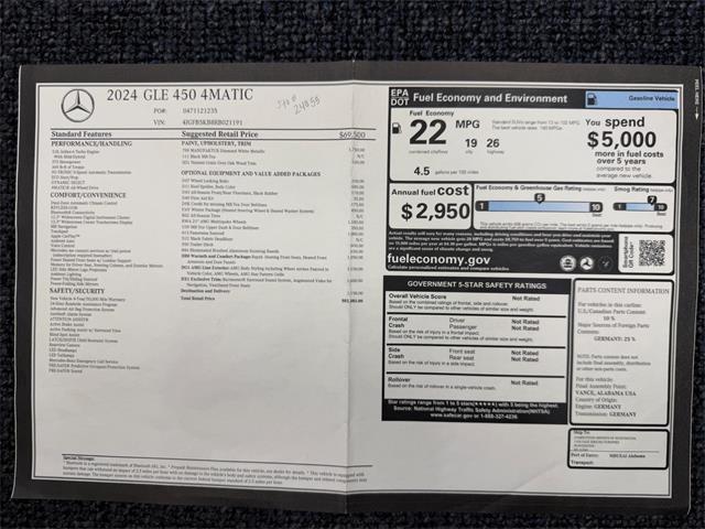 2024 Mercedes-Benz GLE-Class (CC-2107676) for sale in Farmingdale, New York