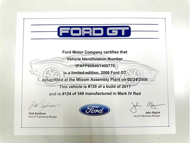 2006 Ford GT (CC-2107677) for sale in Chatsworth, California