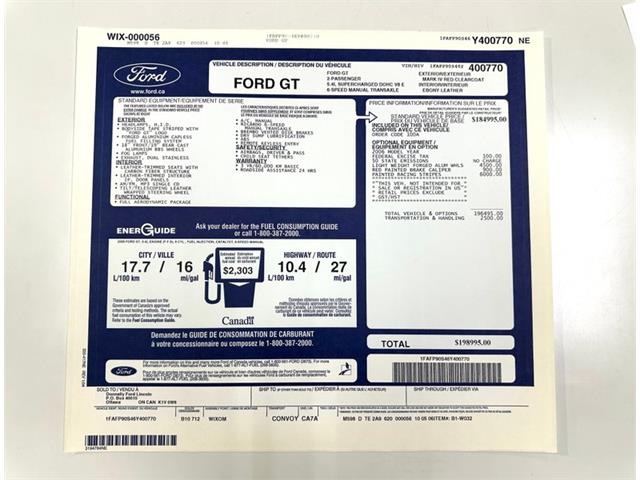 2006 Ford GT (CC-2107677) for sale in Chatsworth, California