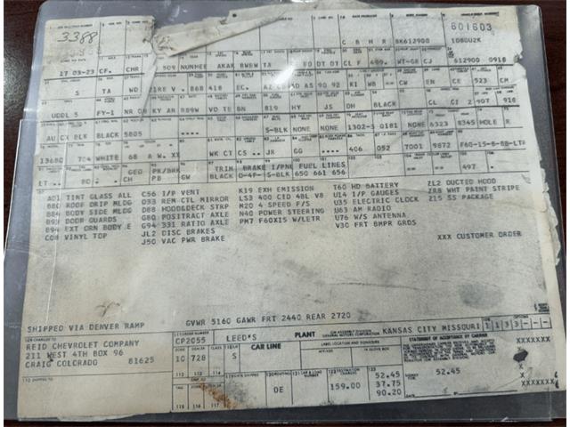1972 Chevrolet El Camino SS (CC-2107740) for sale in Greene, Iowa