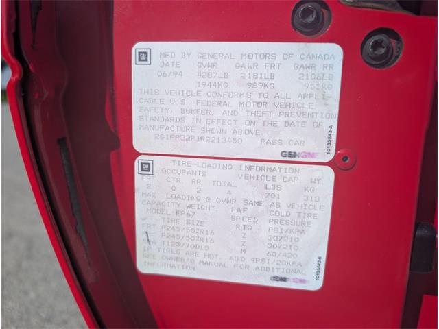 1994 Chevrolet Camaro (CC-2100775) for sale in Palmetto, Florida