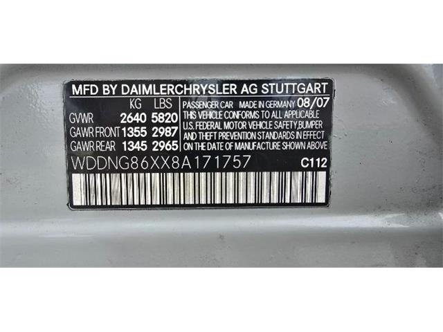 2008 Mercedes-Benz S-Class (CC-2100781) for sale in Cadillac, Michigan