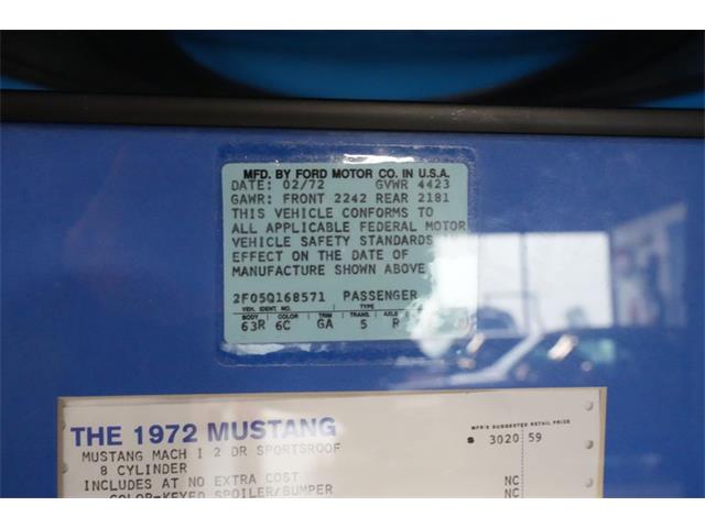 1972 Ford Mustang (CC-2108257) for sale in Madisonville, Texas