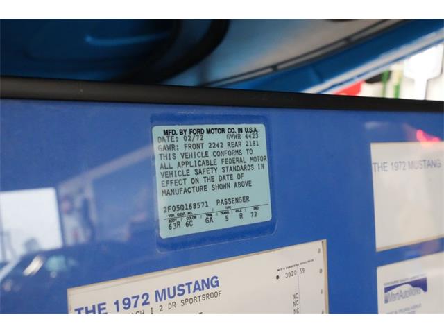 1972 Ford Mustang (CC-2108257) for sale in Madisonville, Texas