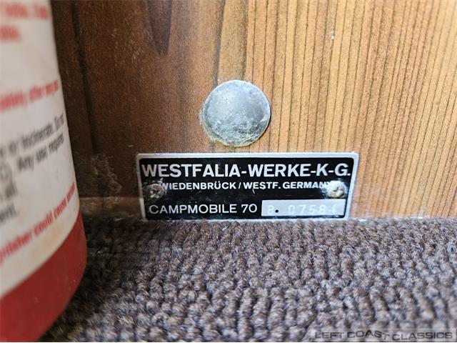 1978 Volkswagen Westfalia Camper (CC-2108284) for sale in Sonoma, California