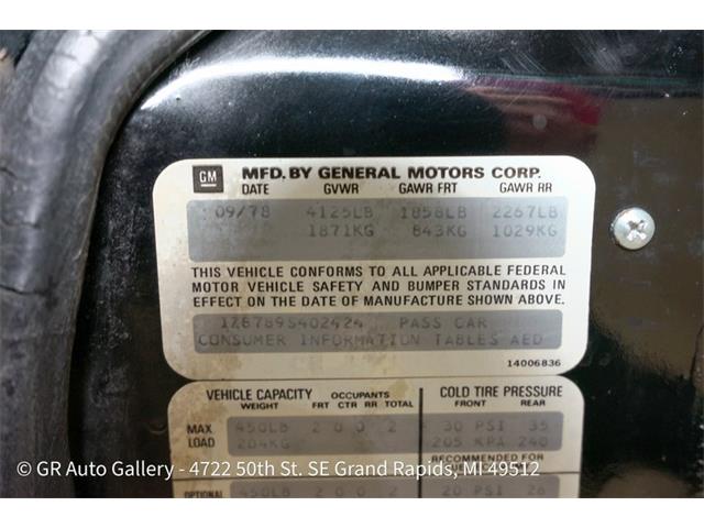 1979 Chevrolet Corvette (CC-2108306) for sale in Kentwood, Michigan