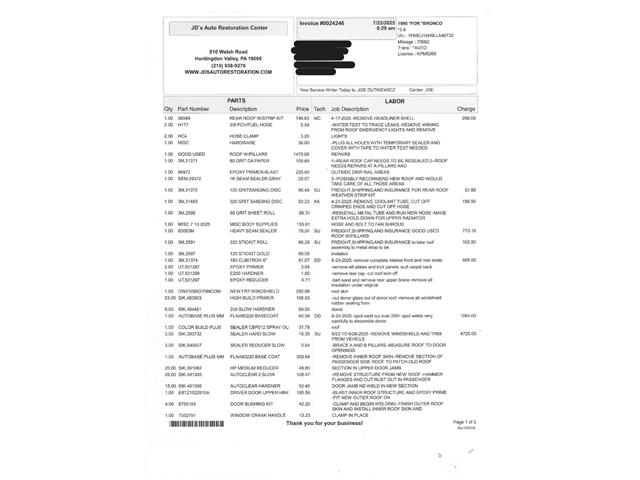 1990 Ford Bronco (CC-2108320) for sale in Beverly Hills, California