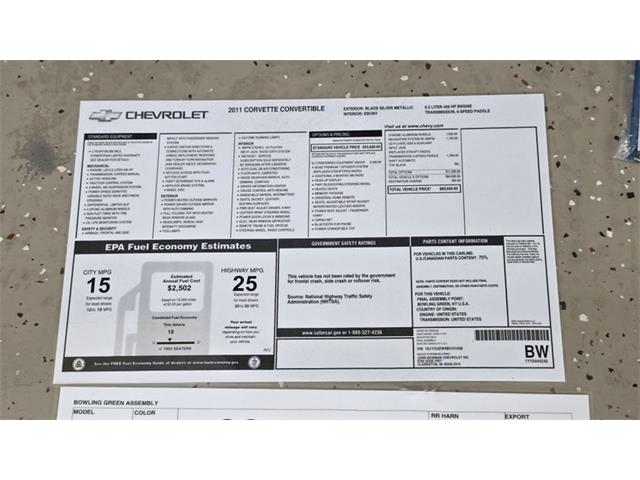 2011 Chevrolet Corvette (CC-2108352) for sale in Mankato, Minnesota