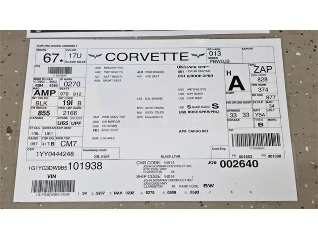 2011 Chevrolet Corvette (CC-2108352) for sale in Mankato, Minnesota