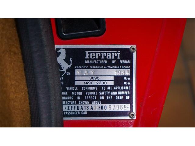 1985 Ferrari 308 GTS quattrovalvole (CC-2108445) for sale in Newport, Rhode Island