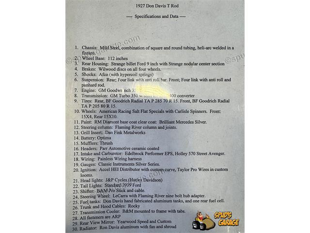 1927 Ford Roadster (CC-2108590) for sale in King City, California