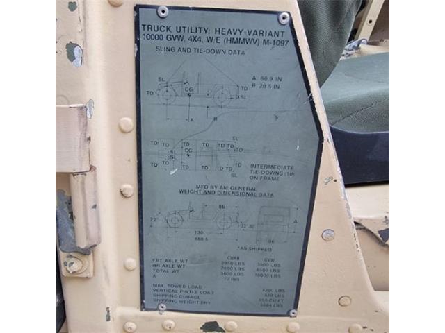 2006 AM General M998 (CC-2108724) for sale in Cadillac, Michigan