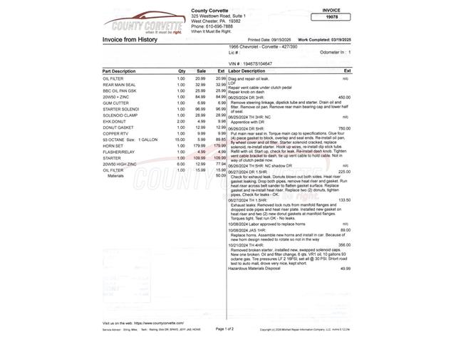1966 Chevrolet Corvette (CC-2108942) for sale in West Chester, Pennsylvania