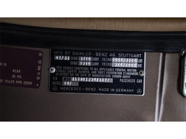 1988 Mercedes-Benz 560SL (CC-2109165) for sale in Boca Raton, Florida