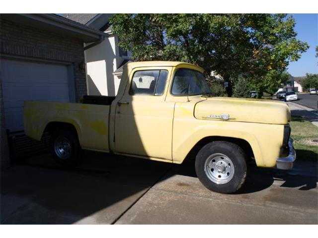 1959 Ford F100 (CC-2109508) for sale in Cadillac, Michigan