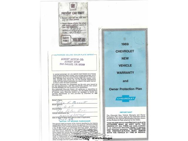 1969 Chevrolet Camaro SS (CC-2109716) for sale in Alsip, Illinois