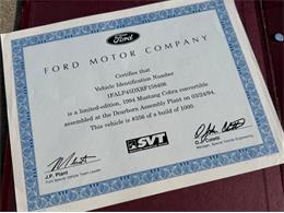 1994 Ford Mustang (CC-2109838) for sale in Newfield, New Jersey
