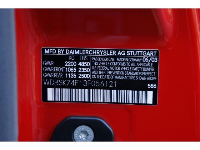 2003 Mercedes-Benz SL55 (CC-2109865) for sale in Cadillac, Michigan