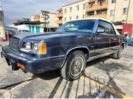 1986 Chrysler LeBaron (CC-2109903) for sale in Cadillac, Michigan