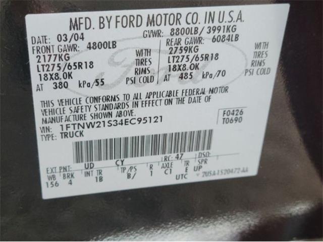 2004 Ford F250 (CC-2111709) for sale in Cadillac, Michigan