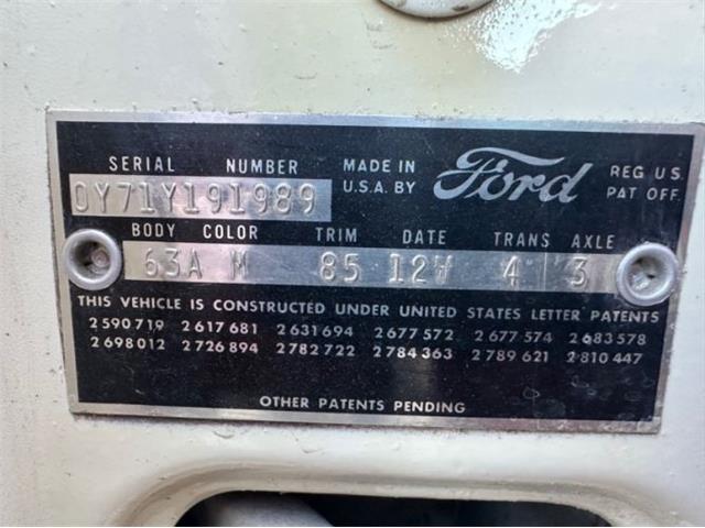 1960 Ford Thunderbird (CC-2112177) for sale in Cadillac, Michigan
