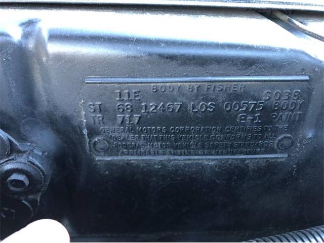 1968 Chevrolet Camaro (CC-2112234) for sale in Cadillac, Michigan