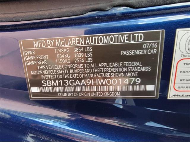 2017 McLaren 570GT (CC-2112316) for sale in Cadillac, Michigan