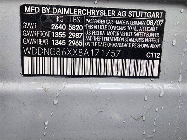 2008 Mercedes-Benz S550 (CC-2112559) for sale in Cadillac, Michigan