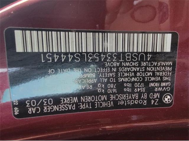 2003 BMW Z4 (CC-2112744) for sale in Cadillac, Michigan