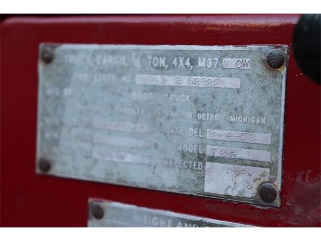 1953 Dodge M-37 (CC-2112886) for sale in Cadillac, Michigan
