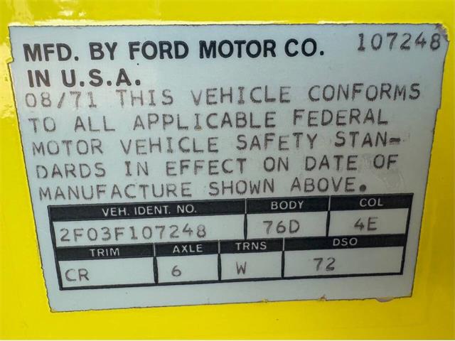 1972 Ford Mustang (CC-2113170) for sale in Bradenton, Florida