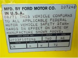 1972 Ford Mustang (CC-2113170) for sale in Bradenton, Florida