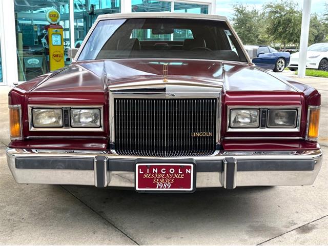 1989 Lincoln Town Car (CC-2113189) for sale in Bradenton, Florida