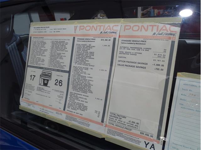 1992 Pontiac Grand Prix (CC-2113236) for sale in Greensboro, North Carolina