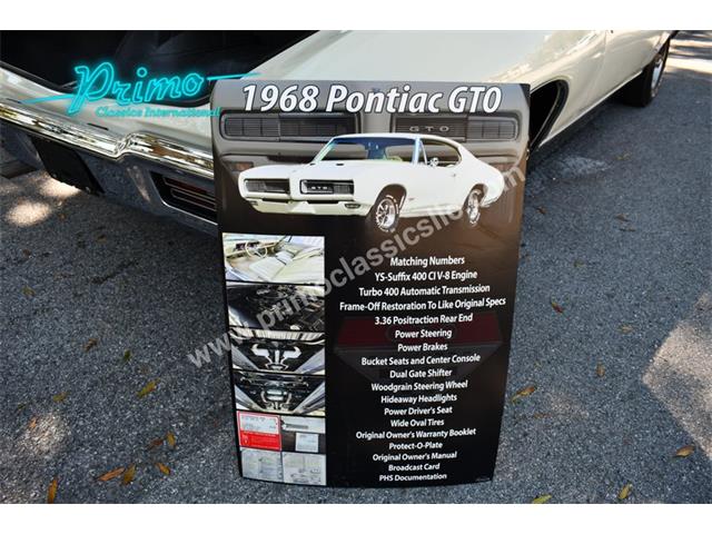 1968 Pontiac GTO (CC-2113282) for sale in Lakeland, Florida