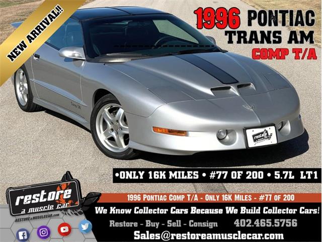 1996 Pontiac Firebird Trans Am (CC-2113285) for sale in Lincoln, Nebraska