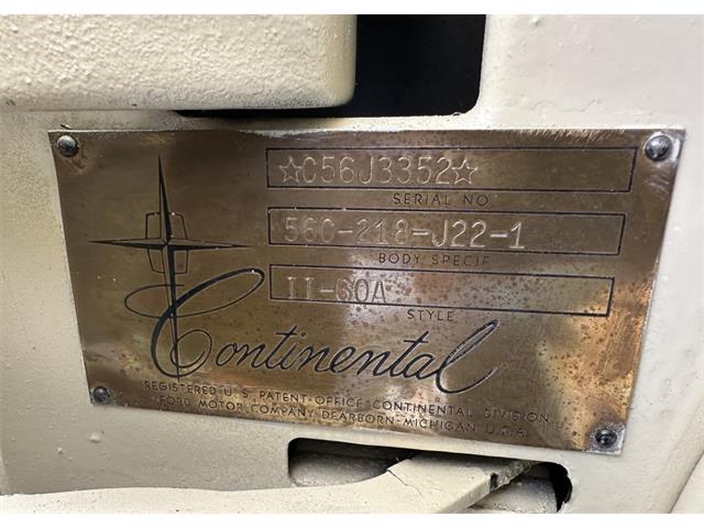 1956 Continental Mark II (CC-2113666) for sale in Hingham, Massachusetts